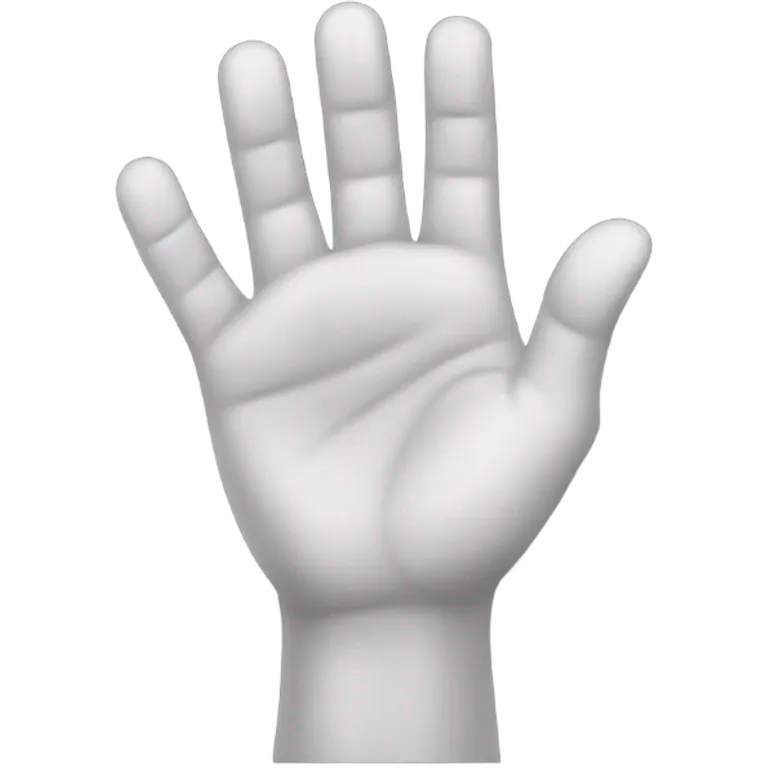 Two hands up emoji