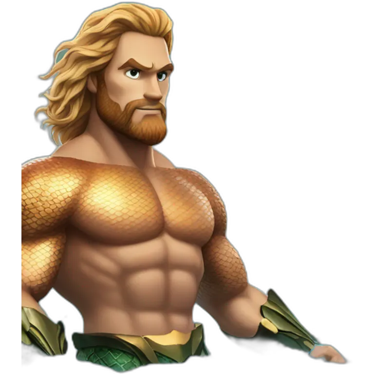 shirtless Aquaman emoji