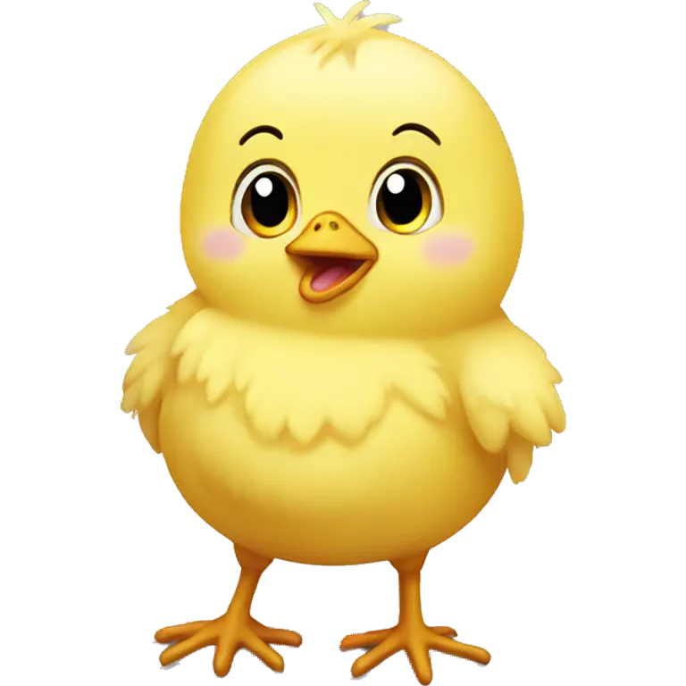 baby chick confused emoji