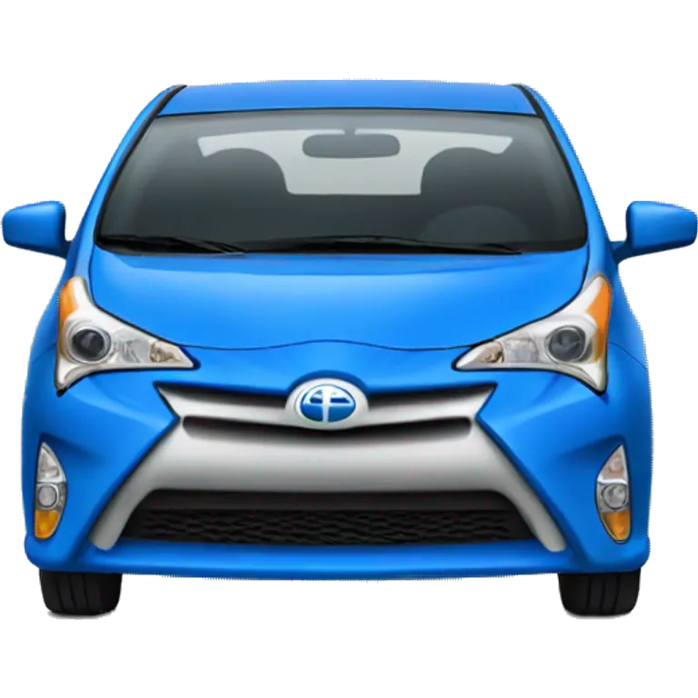 Blue Prius emoji