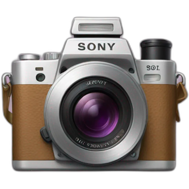 Caméra Sony emoji