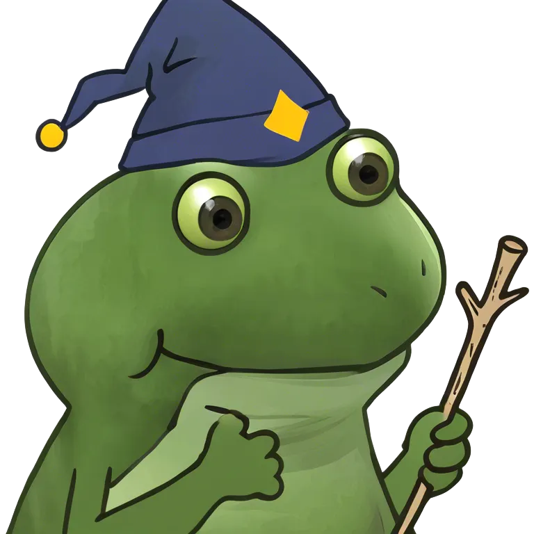 holding up a stick emoji