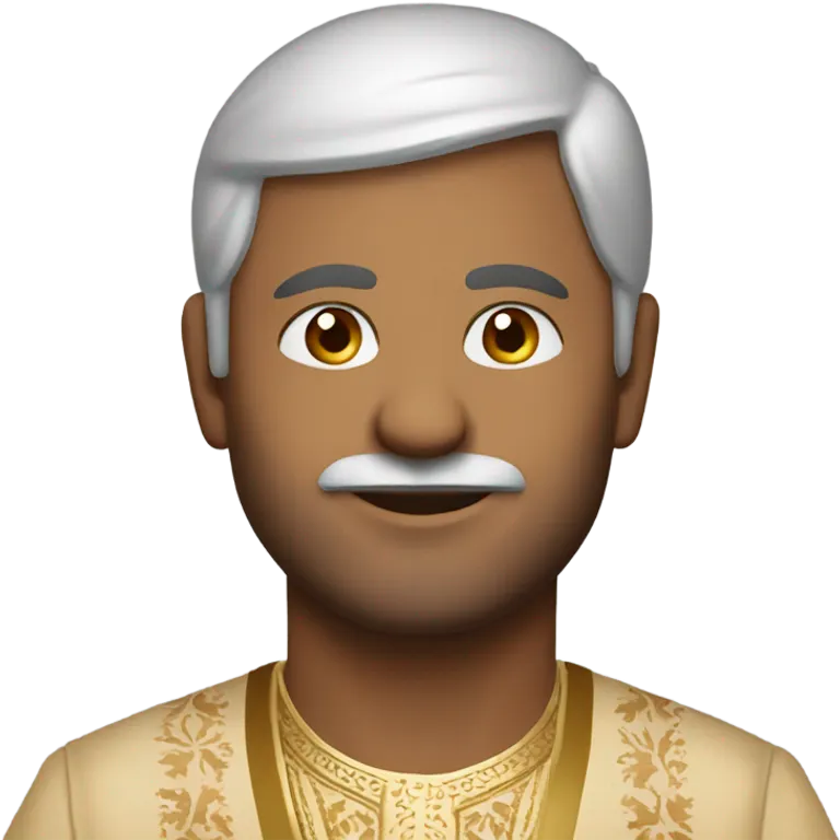 Indian man emoji