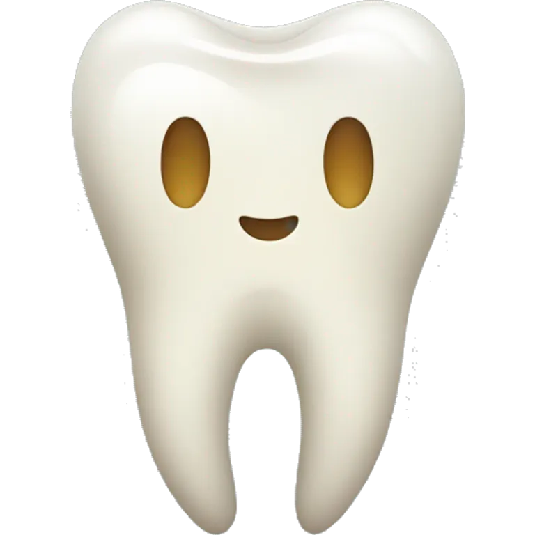 tooth without a face emoji