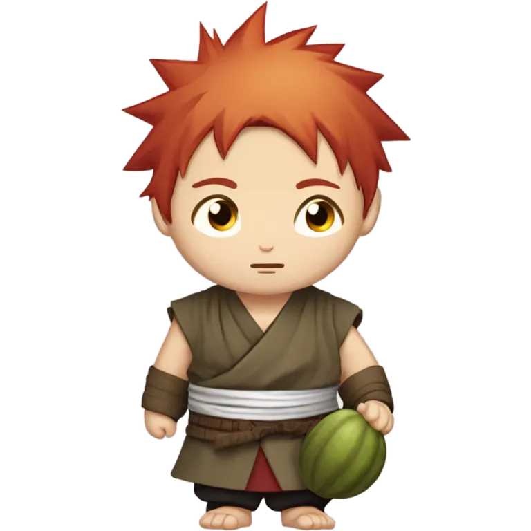 gaara from naruto emoji