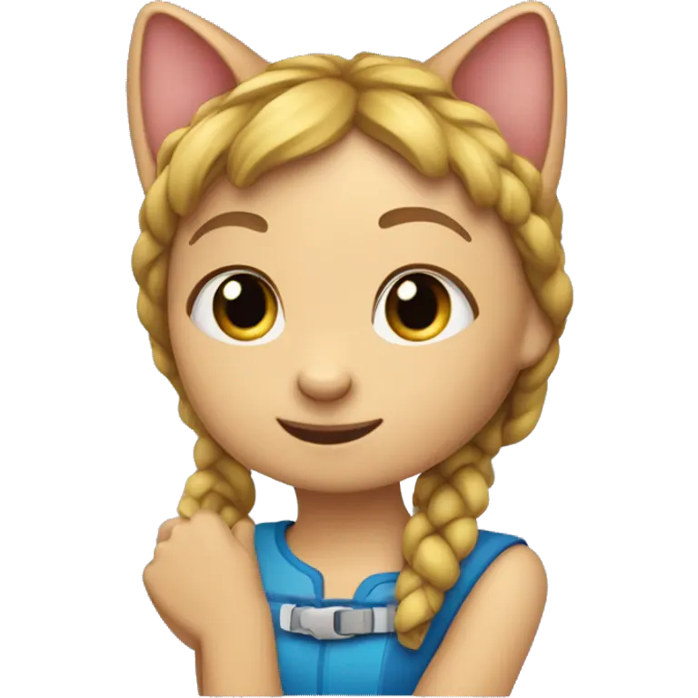 Lass eine Katze auf einem Flaschen Ring surfen  emoji