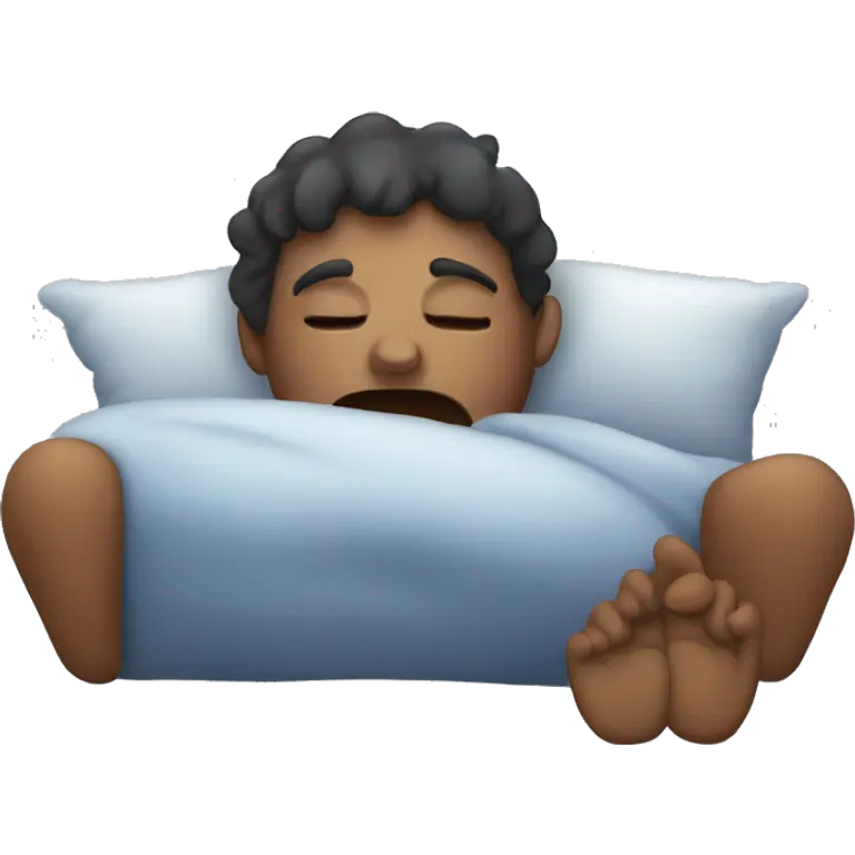Sleepy emoji