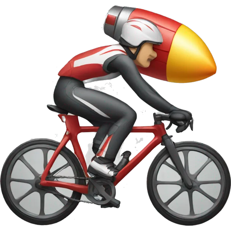 Rocket Cyclist emoji