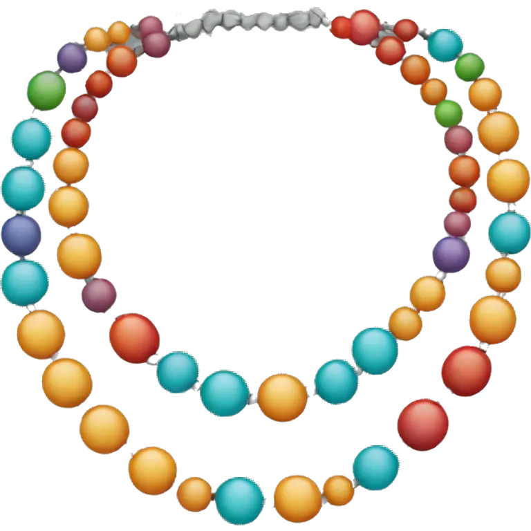 beads necklace emoji