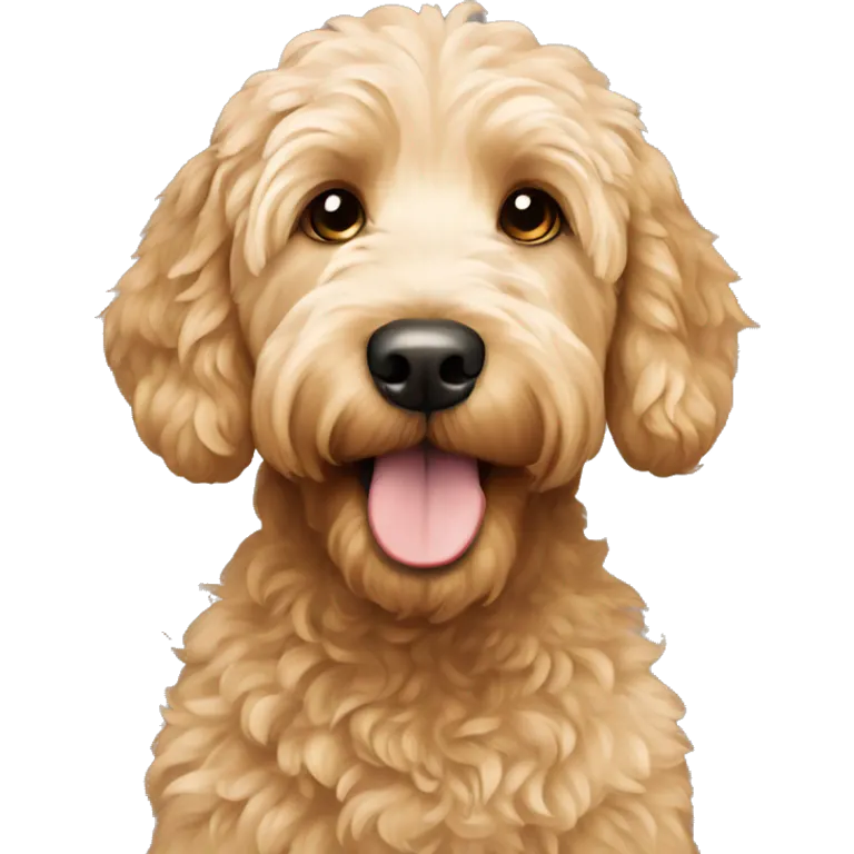 Goldendoodle  emoji