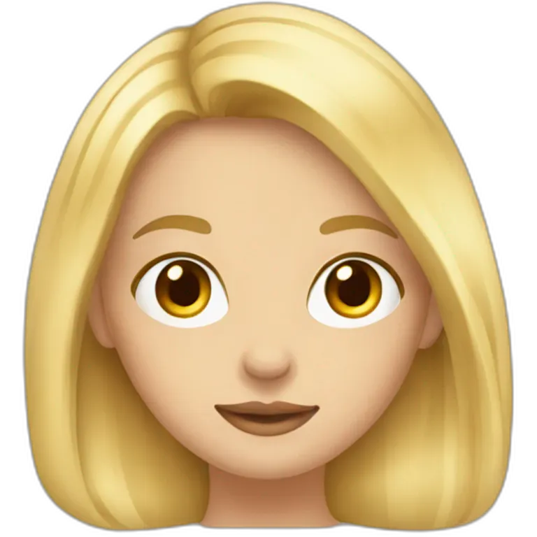 Fille blonde qui embrasse un métisse avec les cheveux court emoji