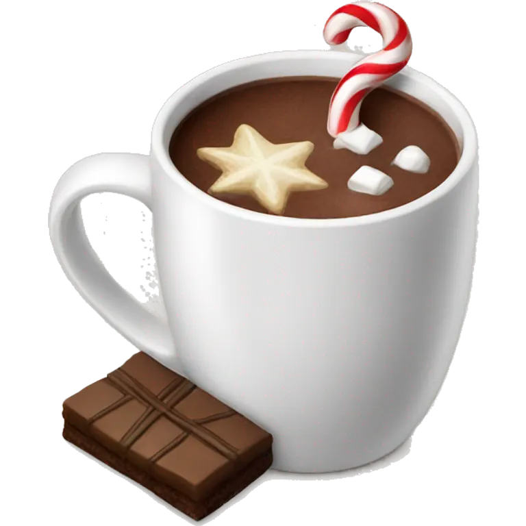 christmas hot chocolate  emoji