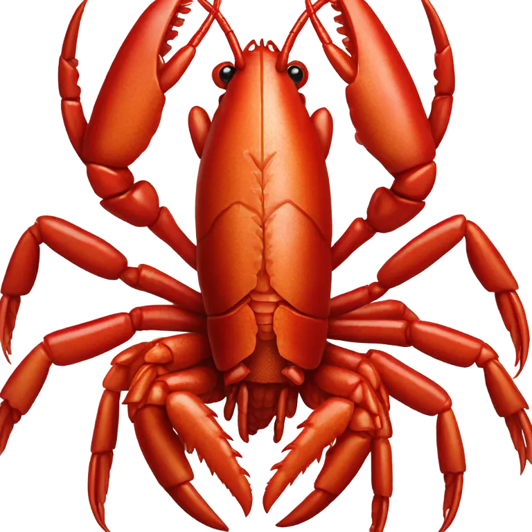 Chinese crawfish emoji
