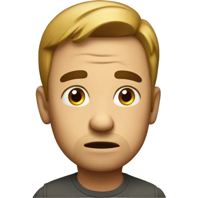 confused but trying emoji