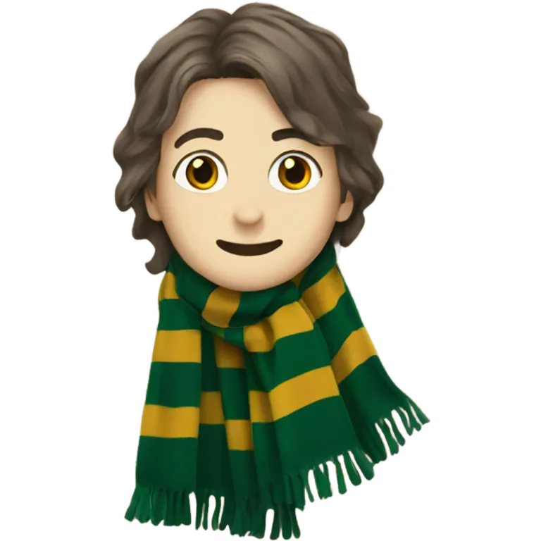 Hogwarts scarf emoji