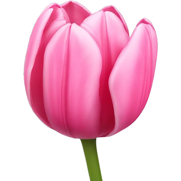 Pink tulips emoji