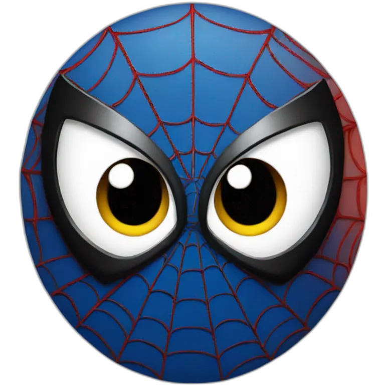 spiderman-face emoji
