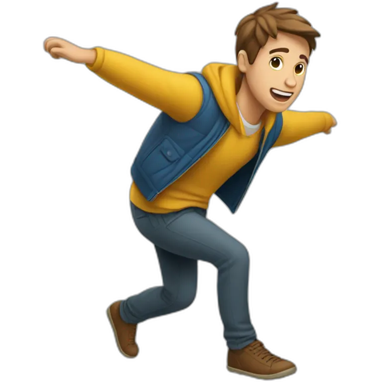 homme pouce en l'air gonflé emoji