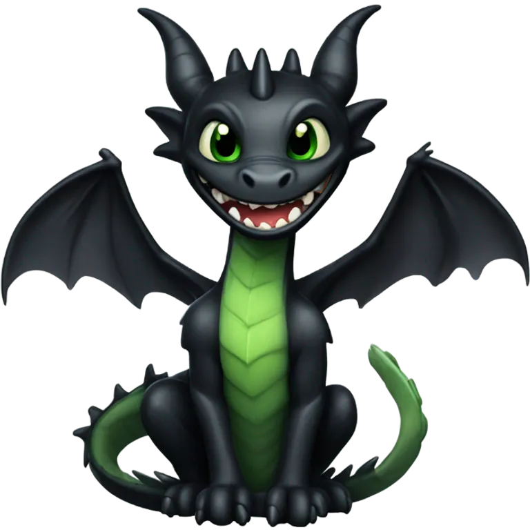 Toothless emoji