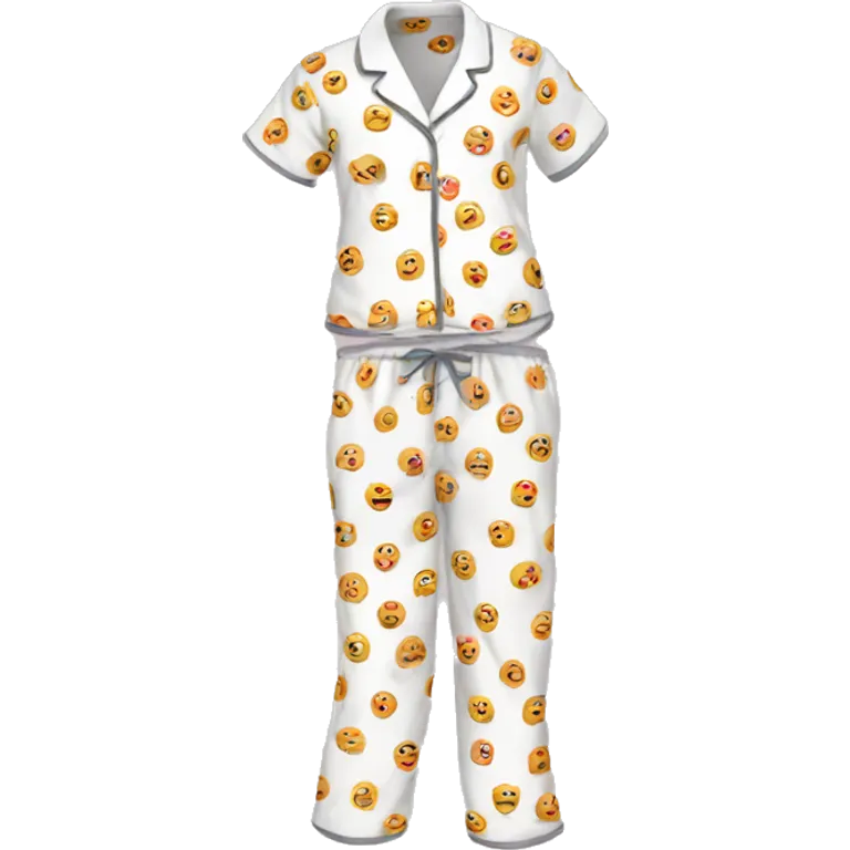 Pajama set emoji