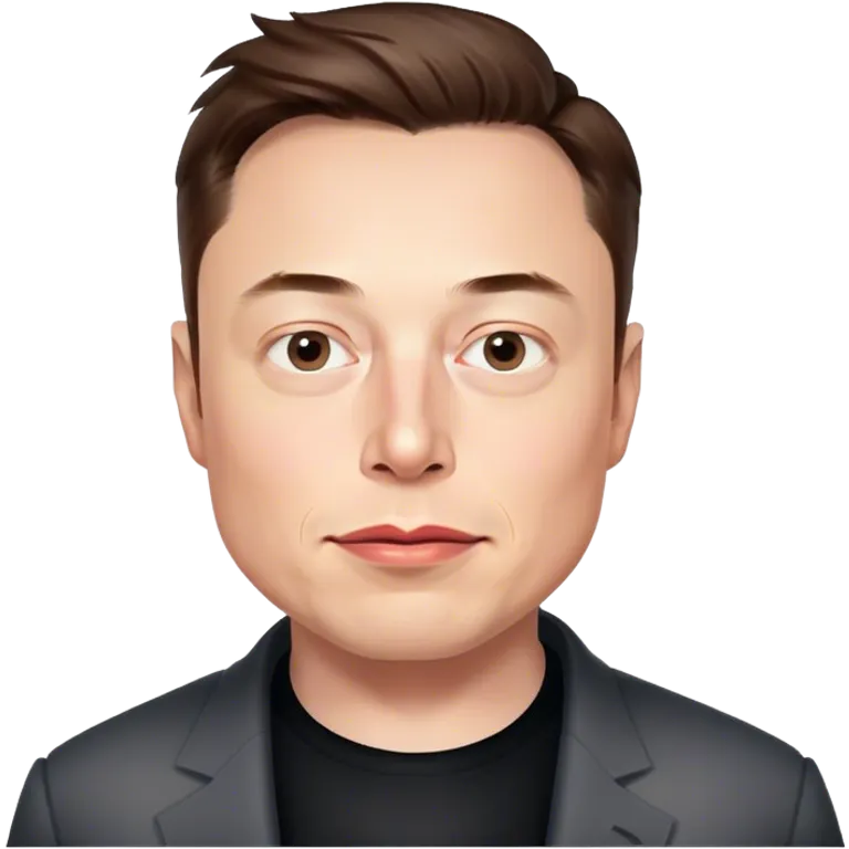 Elon Musk emoji