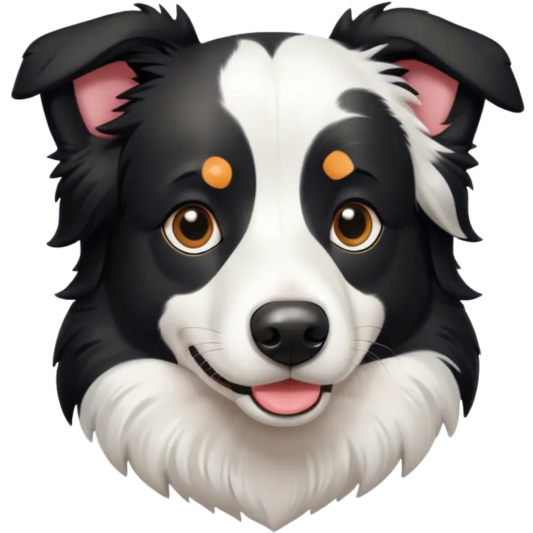 Border collie emoji