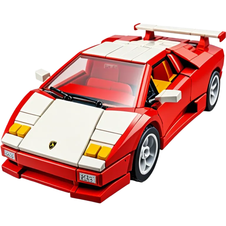 Lamborghini Diablo Lego emoji