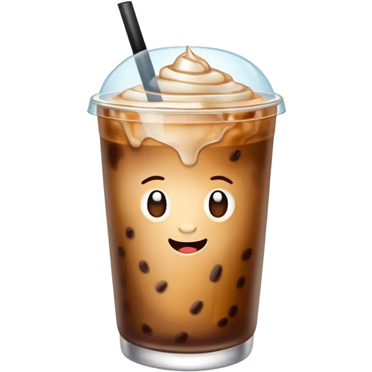 iced coffee emoji