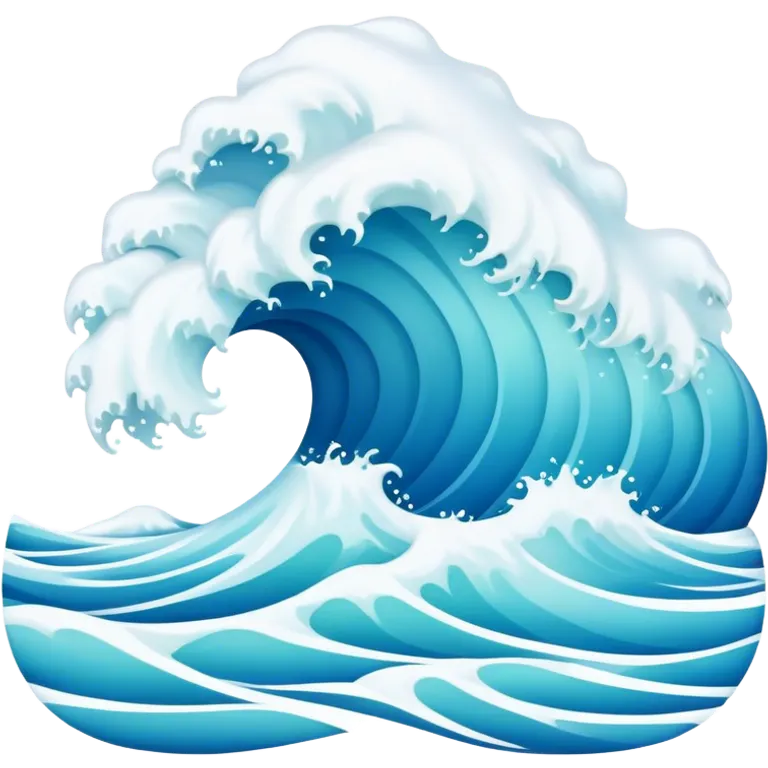 Ocean waves  emoji