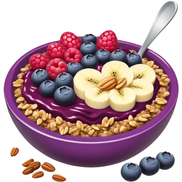 Acai bowl emoji