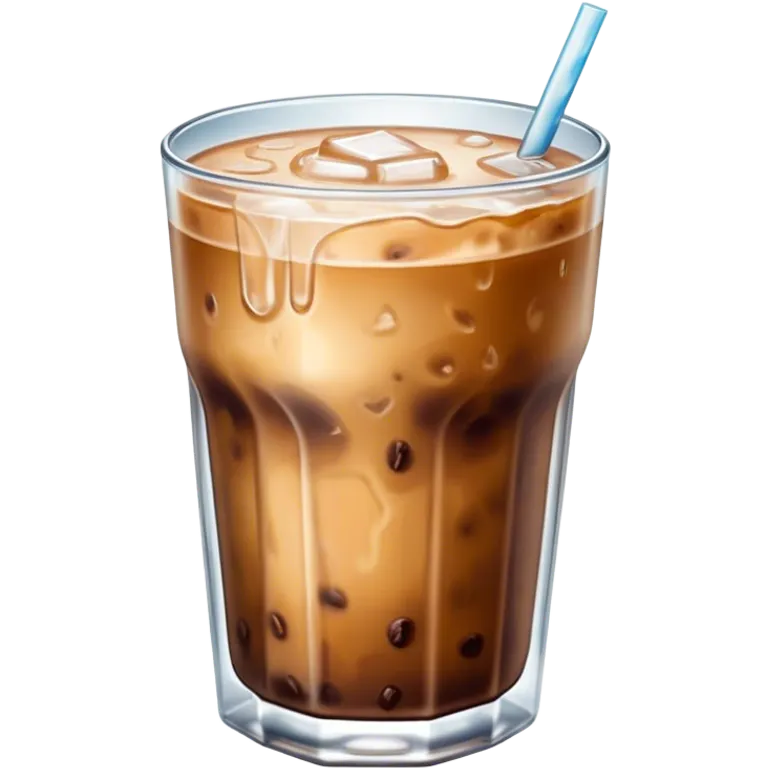 Iced coffee  emoji