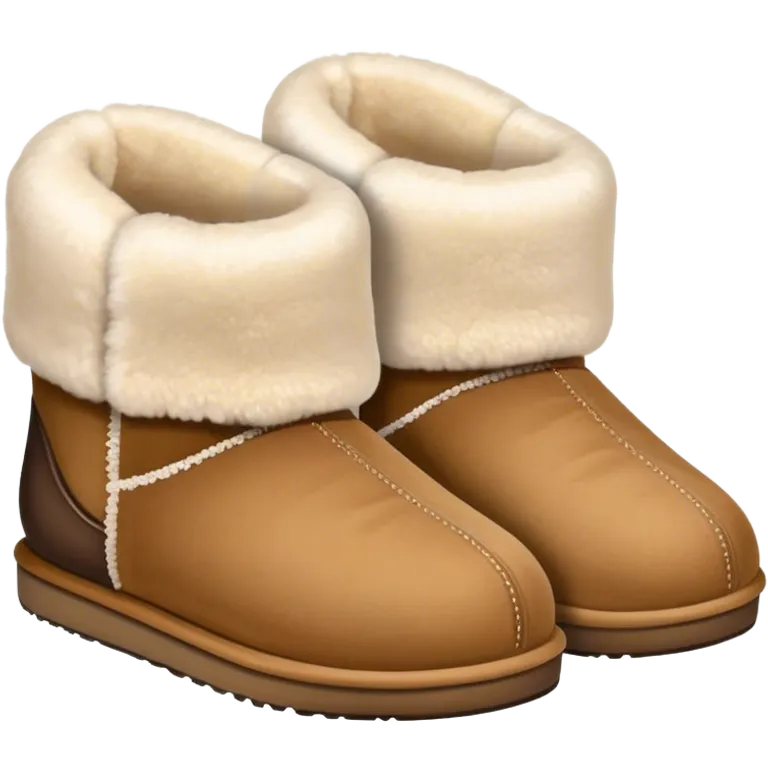 UGG slippers  emoji