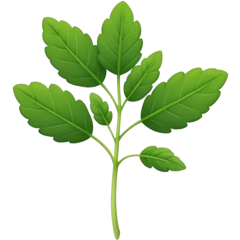Fenugreek plant  emoji