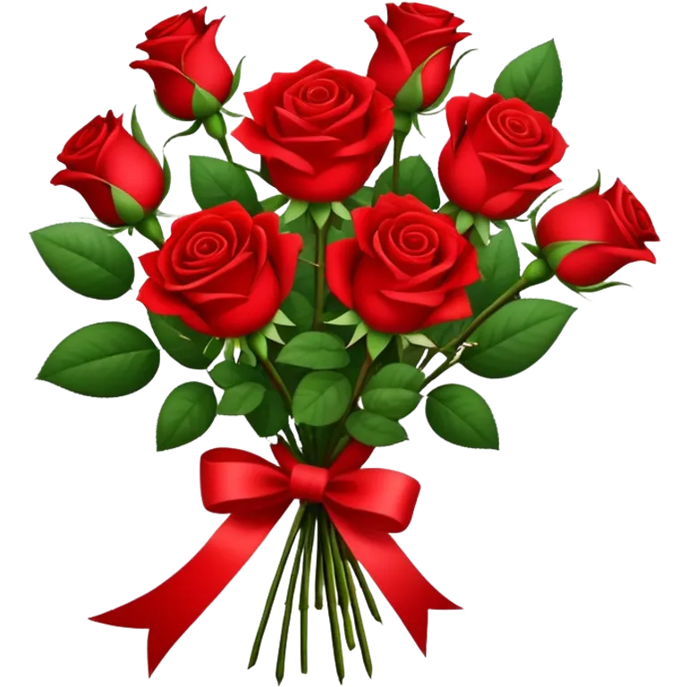 Bouquet of roses emoji