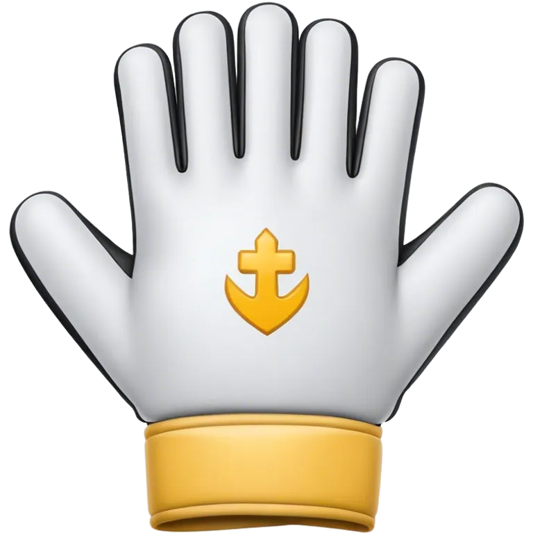 Guantes arquero emoji