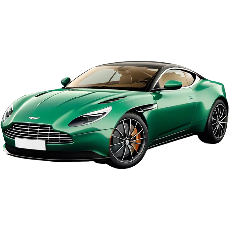 Aston Martin DB11 - Aston Martin (Model Year: 2022) (Iconic colour: Green) emoji