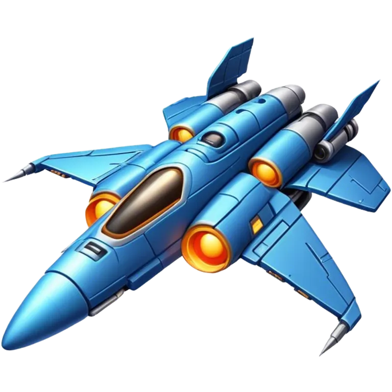 SHMUP spaceship emoji