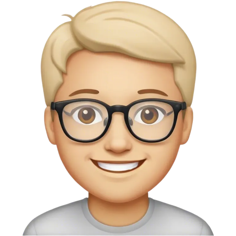 Smile Face With Glasses emoji