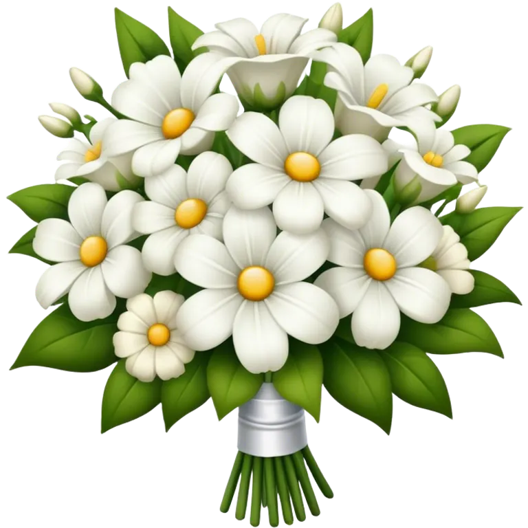 Bouquet of wedding flowers  emoji