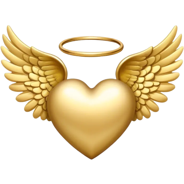 heart with angel wings emoji