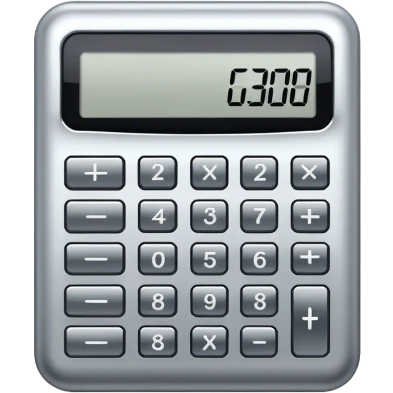 simple calculator emoji