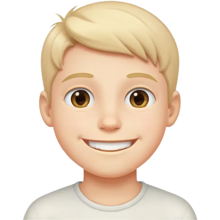 smiling boy  emoji