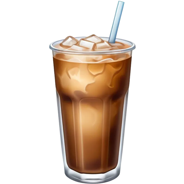iced coffee emoji