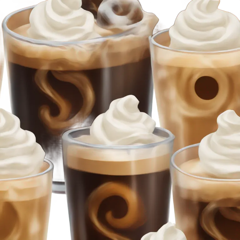 Iced coffee  emoji