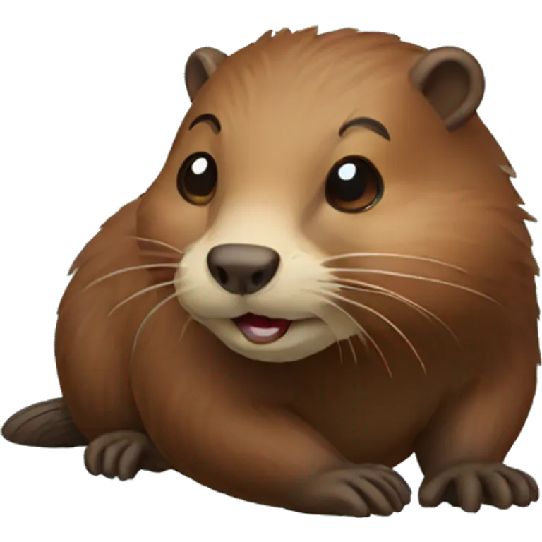 beaver emoji