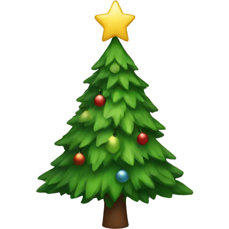 Christmas tree emoji