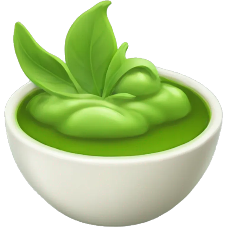 Matcha green tea emoji