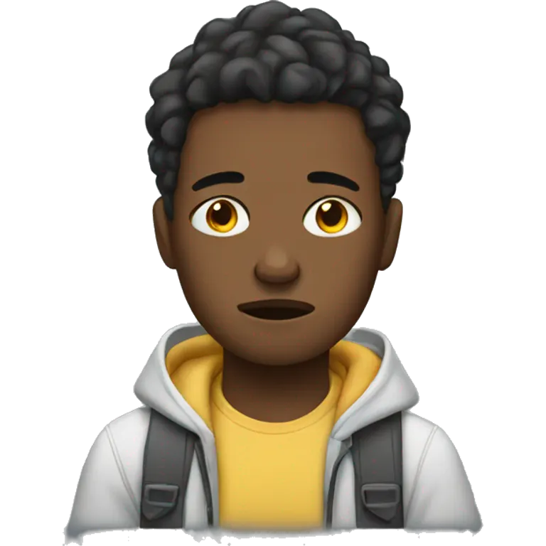 tired teenager emoji