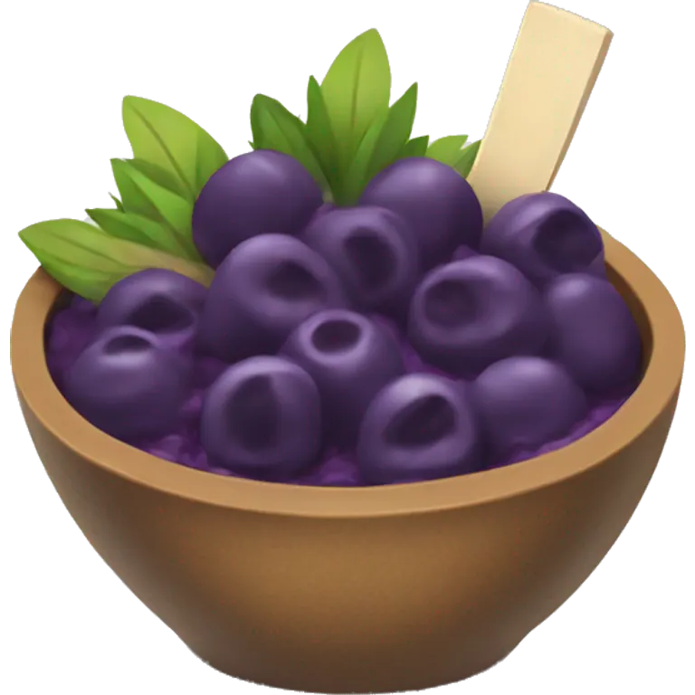 acai bowl emoji