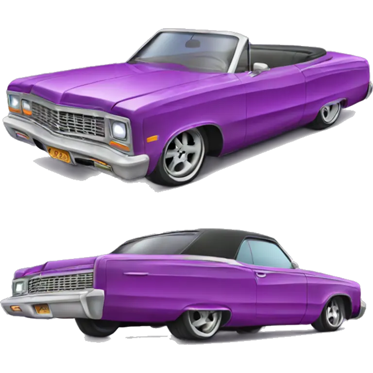 Lowrider car emoji